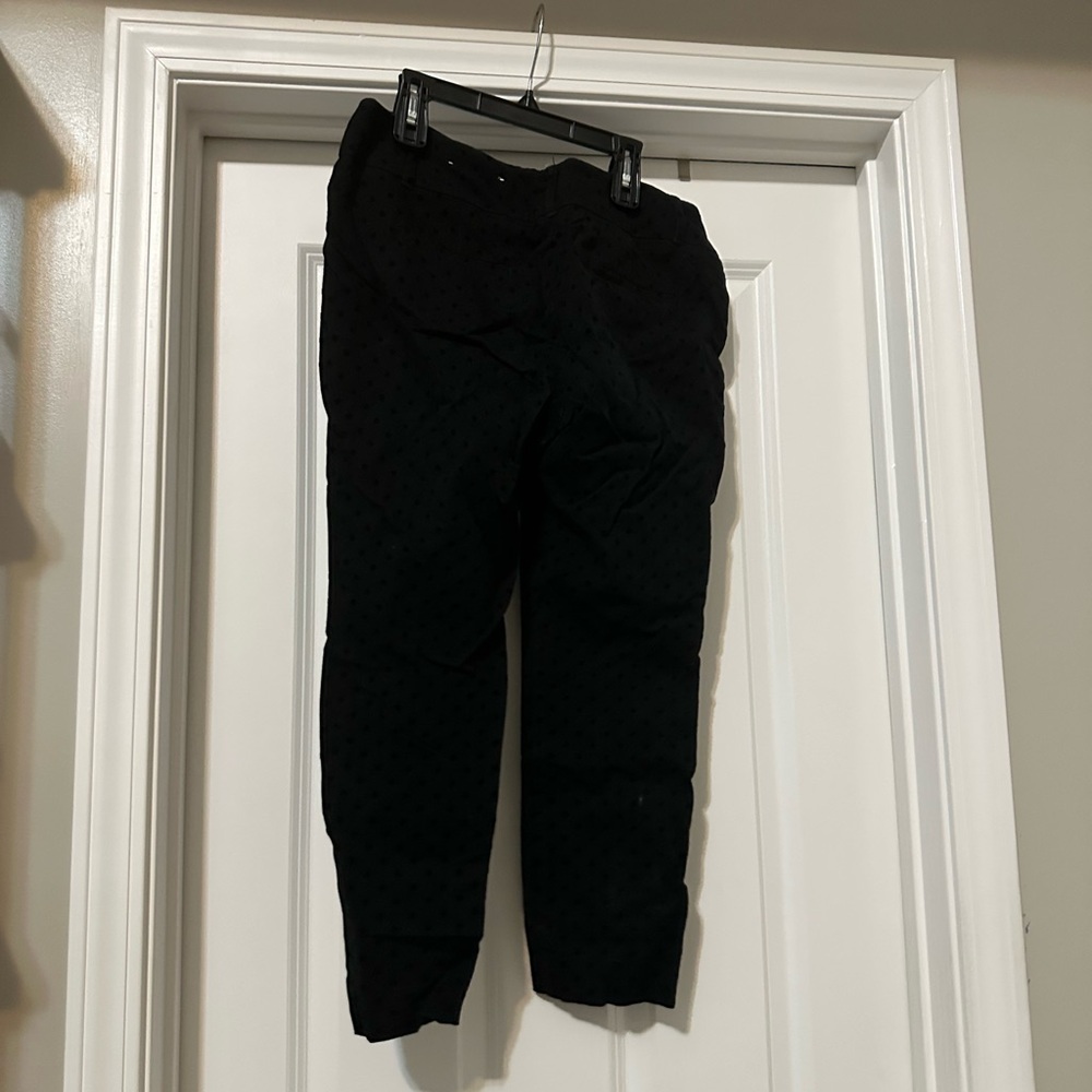 Black Polka Dot Pants